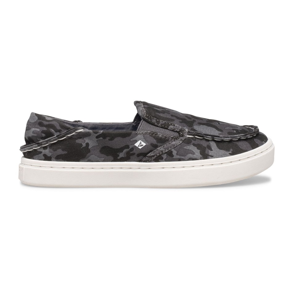 Sperry Salty Washable Sneaker Grey Camo