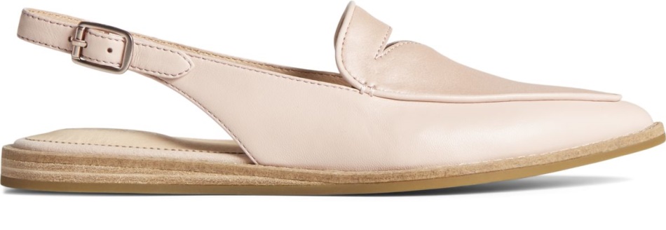 Sperry Saybrook Pearlized Slingback Rose
