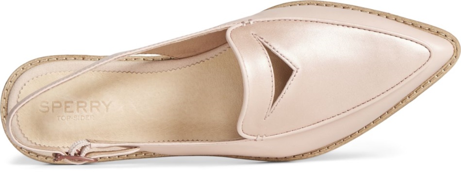Sperry Saybrook Pearlized Slingback Rose