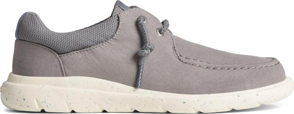 Sperry SeaCycled Captains Moc Slip On Grey