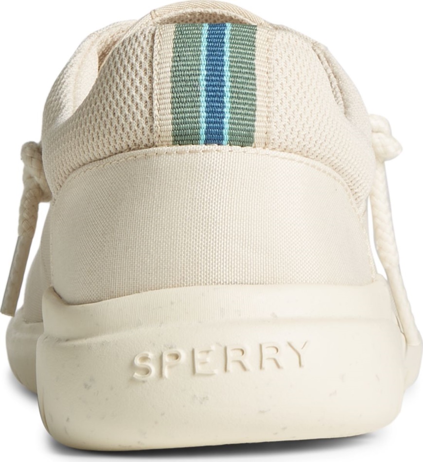 Sperry SeaCycled Captain\s Moc Slip On Ivory