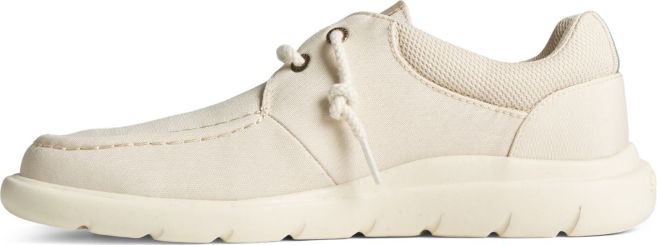 Sperry SeaCycled Captain\s Moc Slip On Ivory