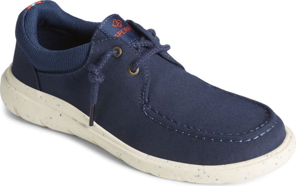 Sperry SeaCycled Captain\s Moc Slip On Navy