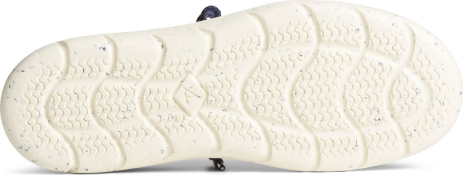 Sperry SeaCycled Captain\s Moc Slip On Navy