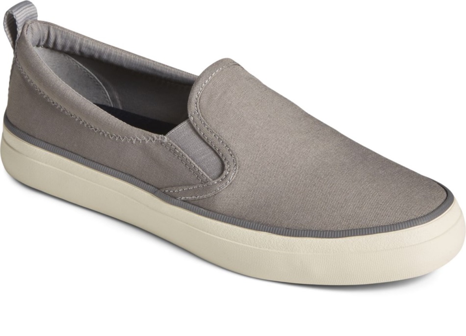 Sperry SeaCycled Crest Twin Gore Slip On Sneaker Grey