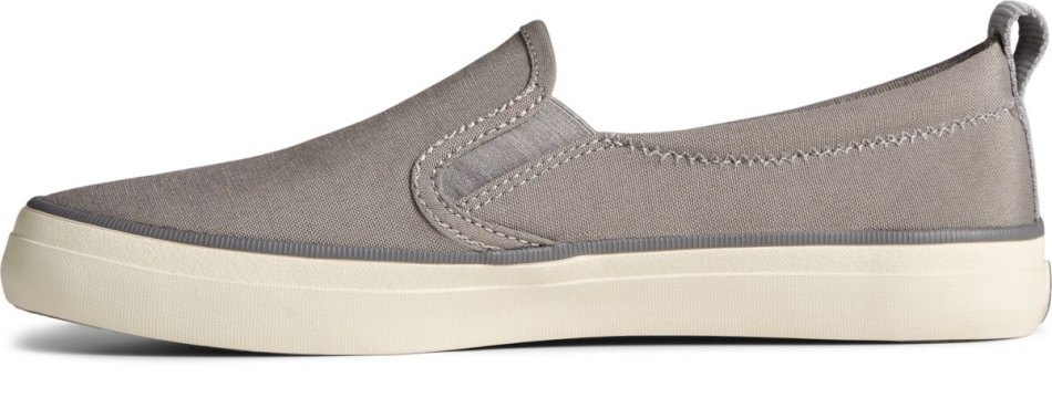 Sperry SeaCycled Crest Twin Gore Slip On Sneaker Grey
