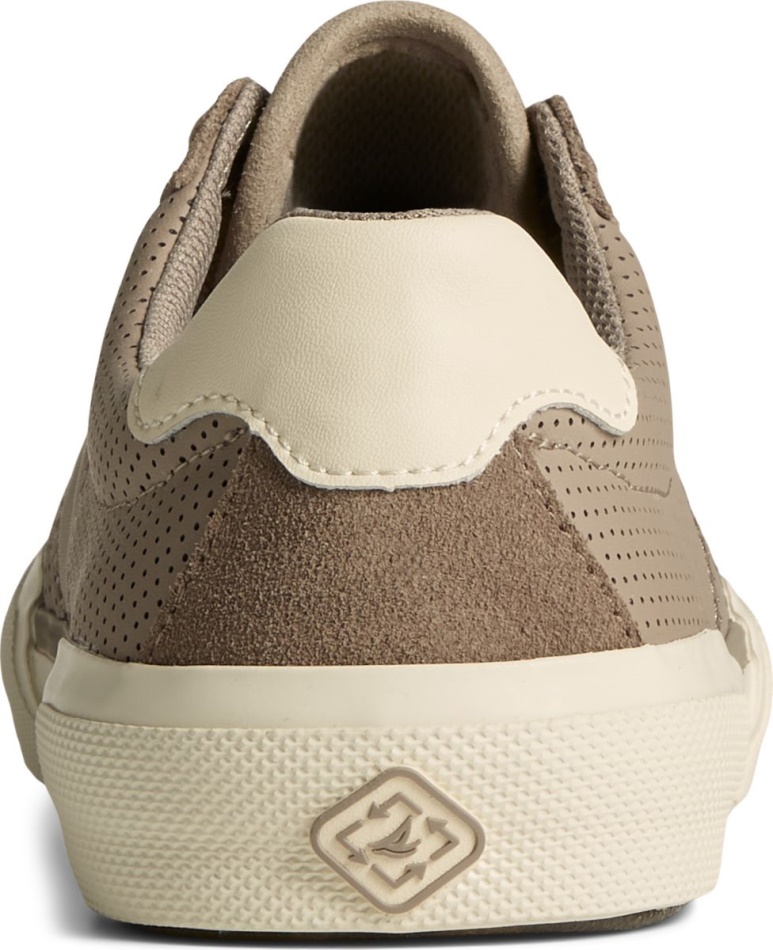 Sperry SeaCycled Soletide 2-Eye Sneaker Taupe