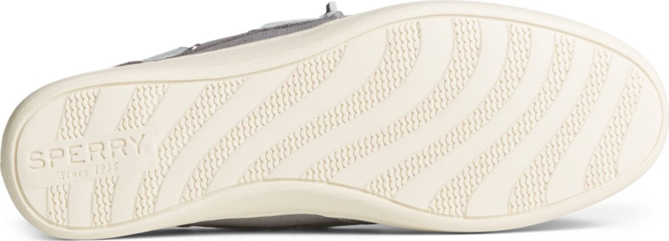 Sperry Songfish Pearlized Boat Shoe Grey