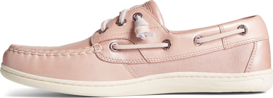 Sperry Songfish Pearlized Boat Shoe Rose