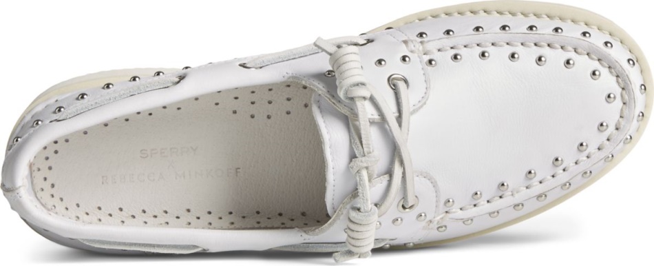 Sperry Sperry x Rebecca Minkoff Authentic Original 2-Eye Sport Lug Boat Shoe White
