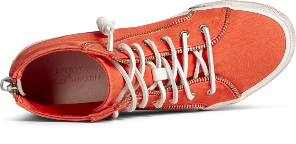 Sperry Sperry x Rebecca Minkoff Hightop Sneaker Orange