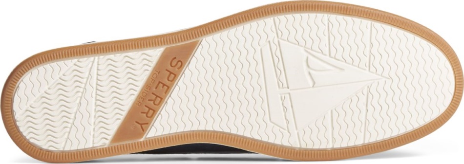 Sperry Starfish Pin Perforated Boat Shoe Navy