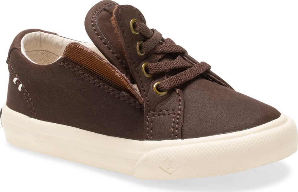 Sperry Striper II Junior Sneaker Kahlua
