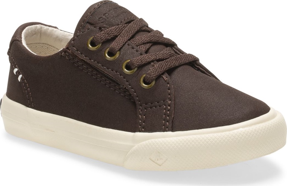 Sperry Striper II Junior Sneaker Kahlua