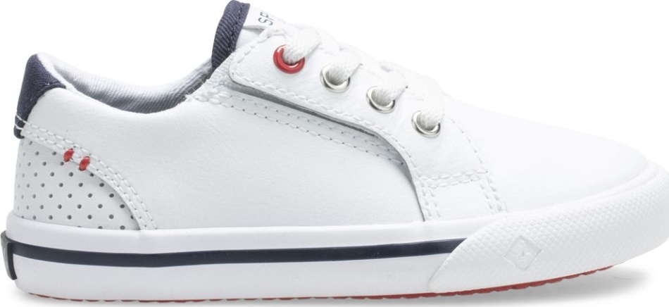 Sperry Striper II Junior Sneaker White