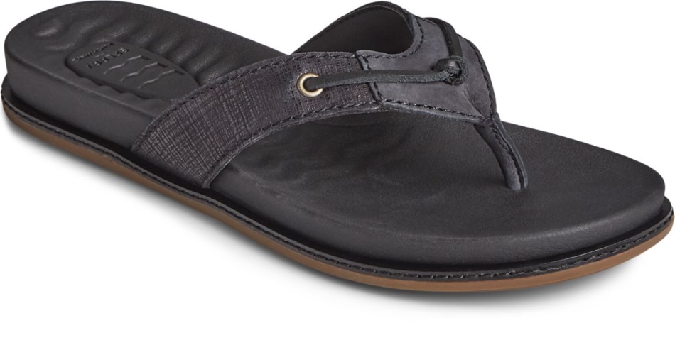 Sperry Waveside PLUSHWAVE Flip Flop Black