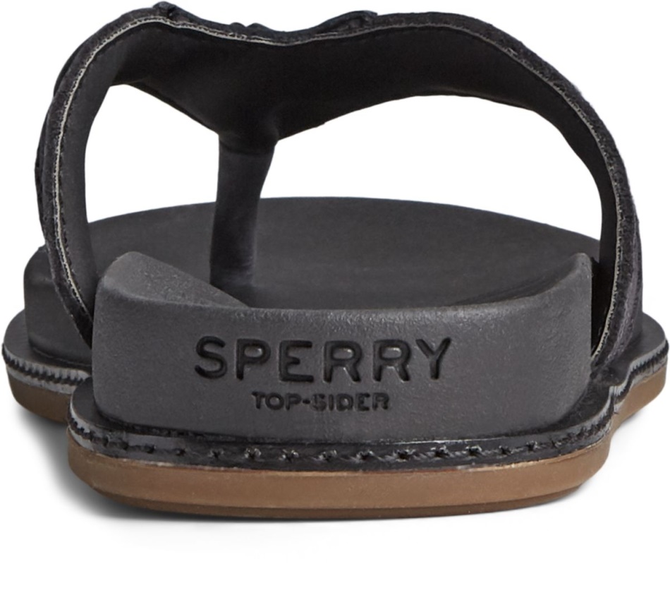 Sperry Waveside PLUSHWAVE Flip Flop Black