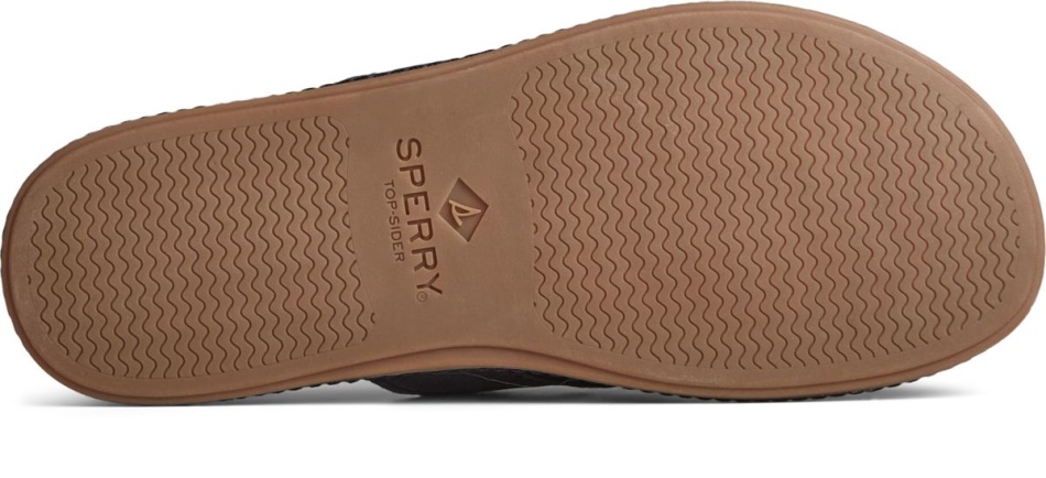 Sperry Waveside PLUSHWAVE Flip Flop Black