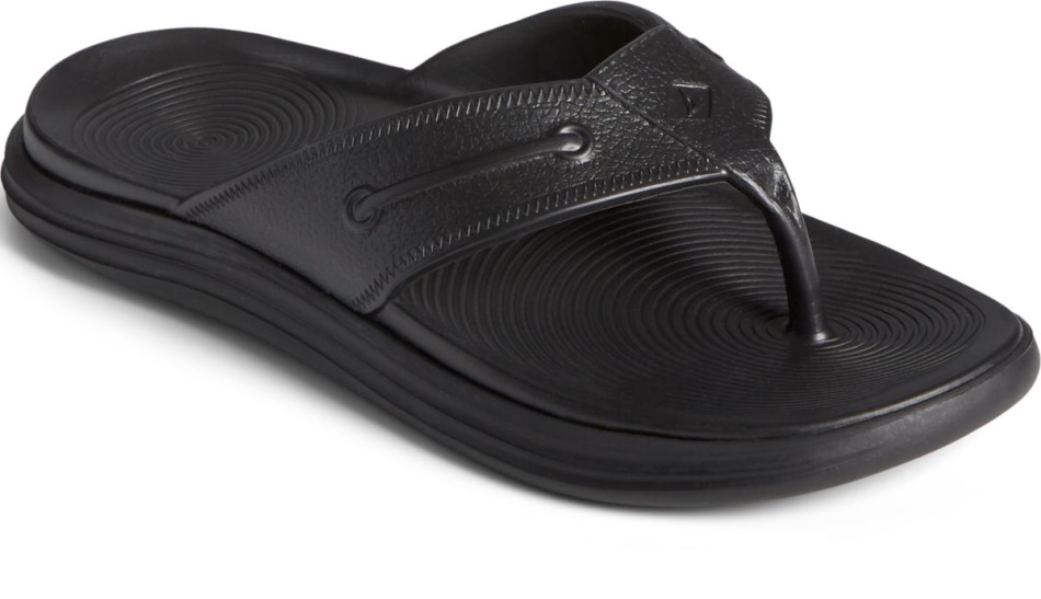 Sperry Windward Float Flip Flop Black