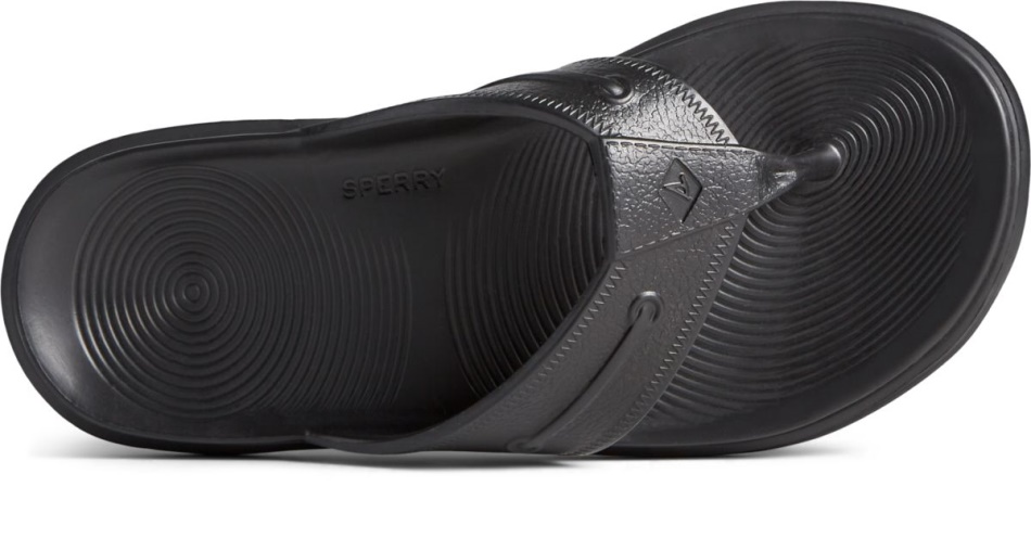 Sperry Windward Float Flip Flop Black
