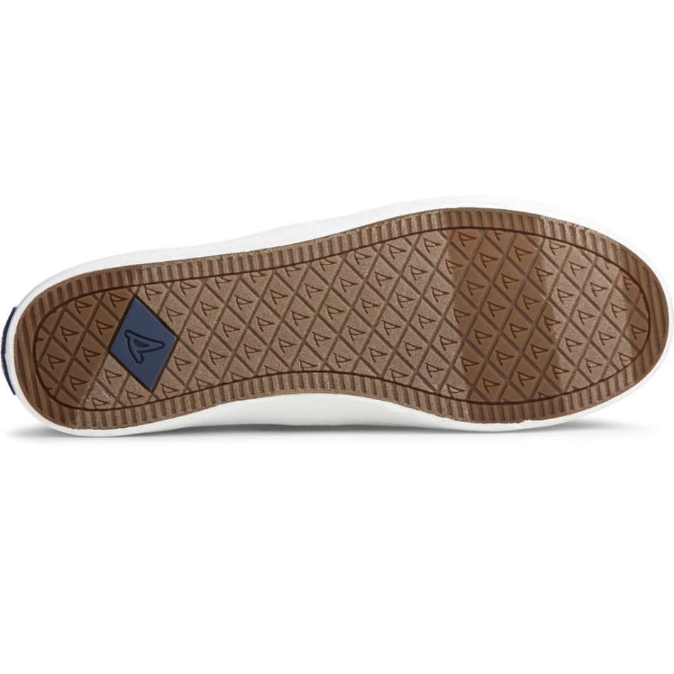 Sperry Women\s Crest Vibe Linen Shoe Grey