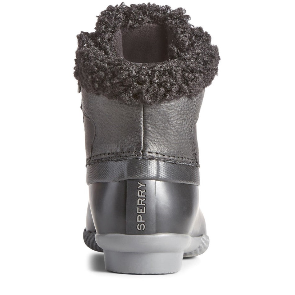 Sperry Women\s Saltwater Alpine Ankle Boot Black