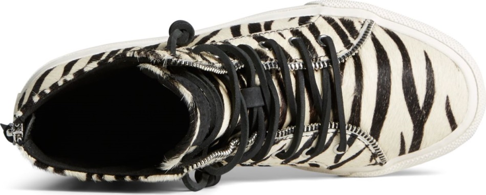 Sperry x Rebecca Minkoff High Top Sneaker Sperry Zebra