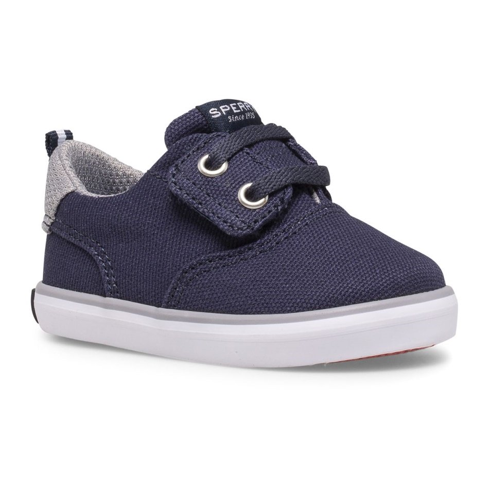 Spinnaker Crib Junior Washable Sneaker Sperry Navy
