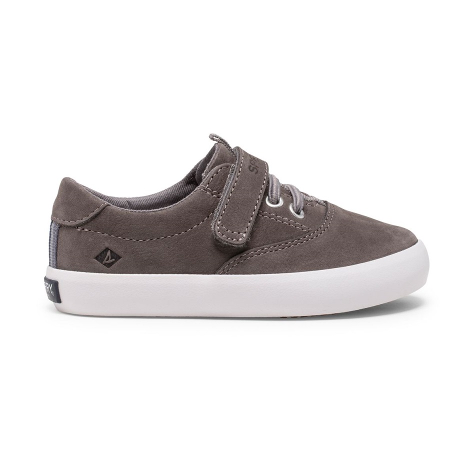 Spinnaker Washable Junior Sneaker Grey Sperry
