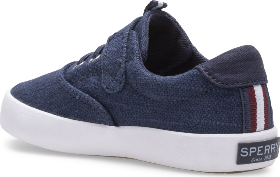 Spinnaker Washable Junior Sneaker Sperry Navy