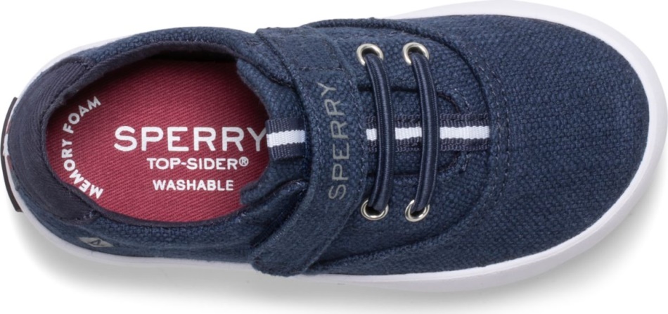 Spinnaker Washable Junior Sneaker Sperry Navy