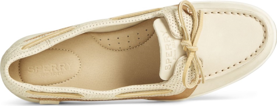Starfish Pin Perforated Boat Shoe Sperry Tan
