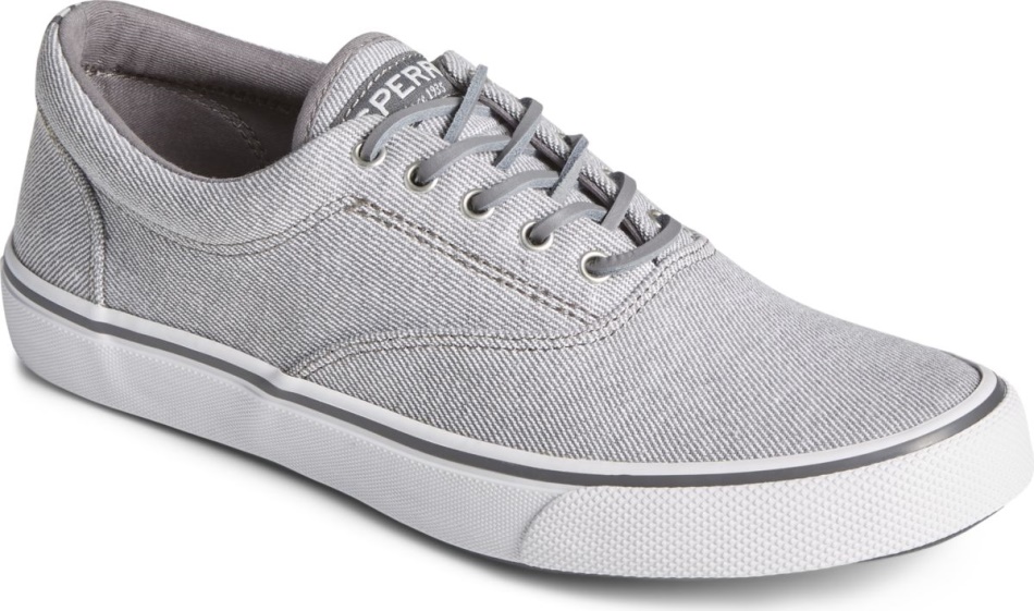 Striper II CVO Washed Twill Sneaker Sperry Grey