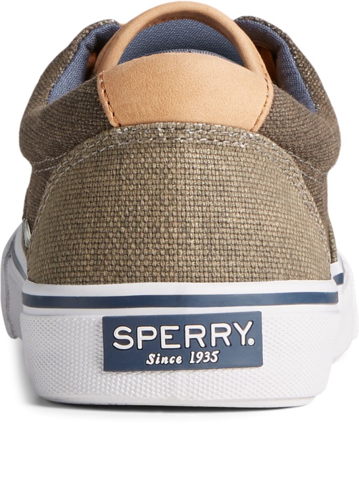 Striper II CVO Waxy Canvas Sneaker Olive Tonal Sperry