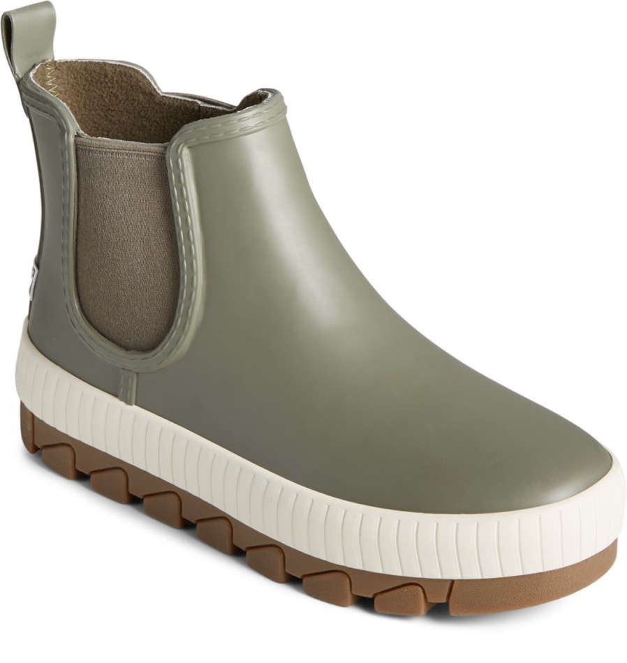 Torrent Chelsea Rain Boot Olive Sperry