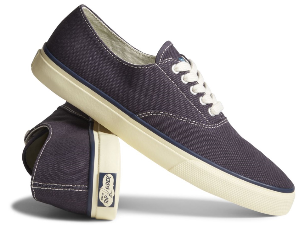 Unisex Cloud CVO Deck Sneaker Sperry Navy Ecru