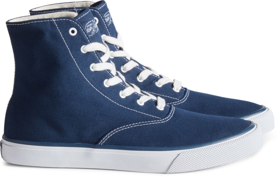 Unisex Cloud CVO Hi Core Canvas Sneaker Navy Sperry
