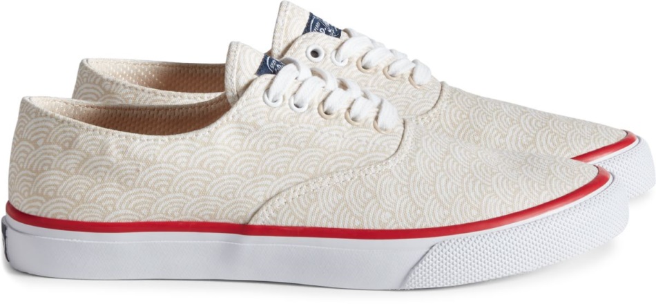 Unisex Cloud CVO Wave Print Deck Sneaker Sperry Birch