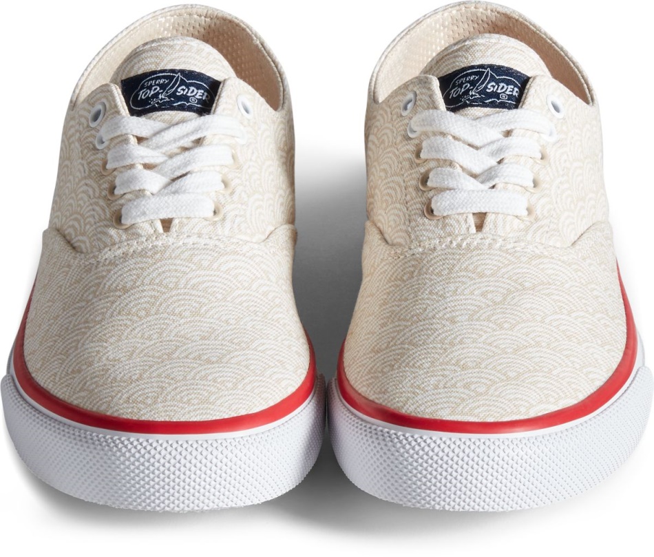 Unisex Cloud CVO Wave Print Deck Sneaker Sperry Birch