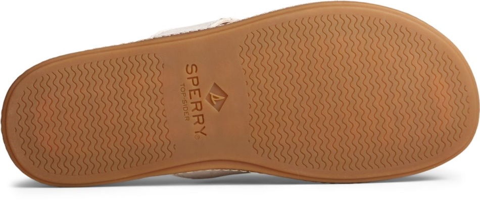 Waveside PLUSHWAVE Flip Flop Ivory Sperry