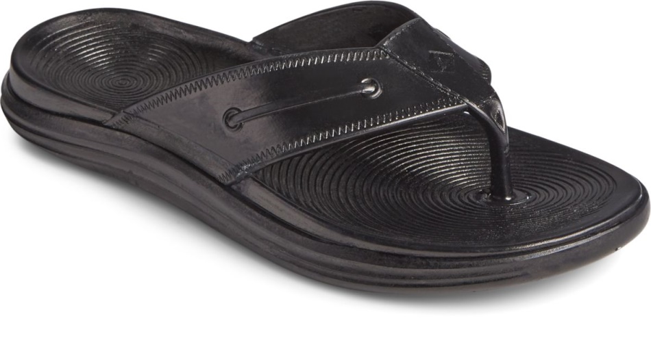Windward Float Flip Flop Black Sperry