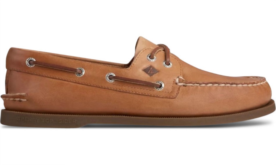 Women\s Authentic Original 2-Eye Boat Shoe Sperry Brown