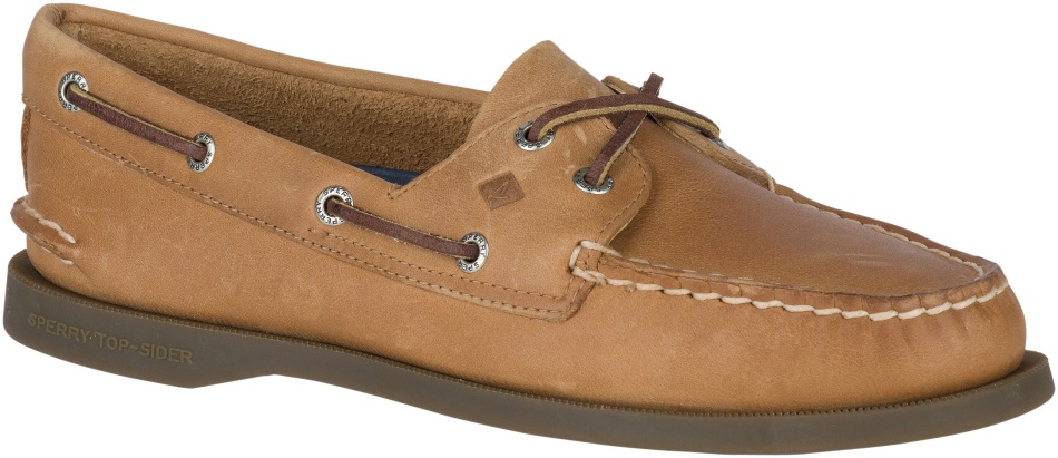 Women\s Authentic Original 2-Eye Boat Shoe Sperry Brown