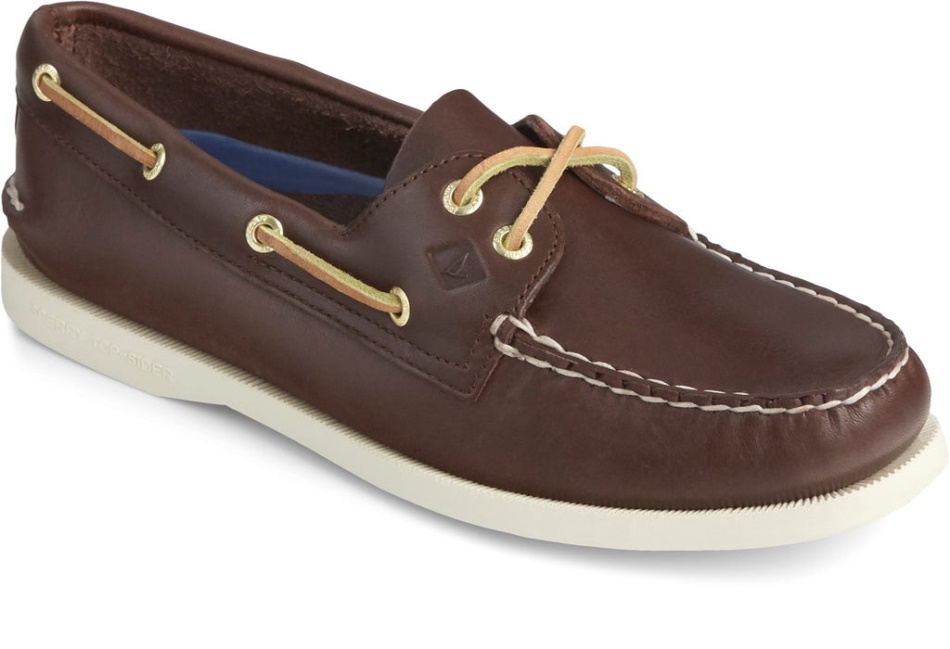 Women\s Authentic Original Boat Shoe Sperry Brown