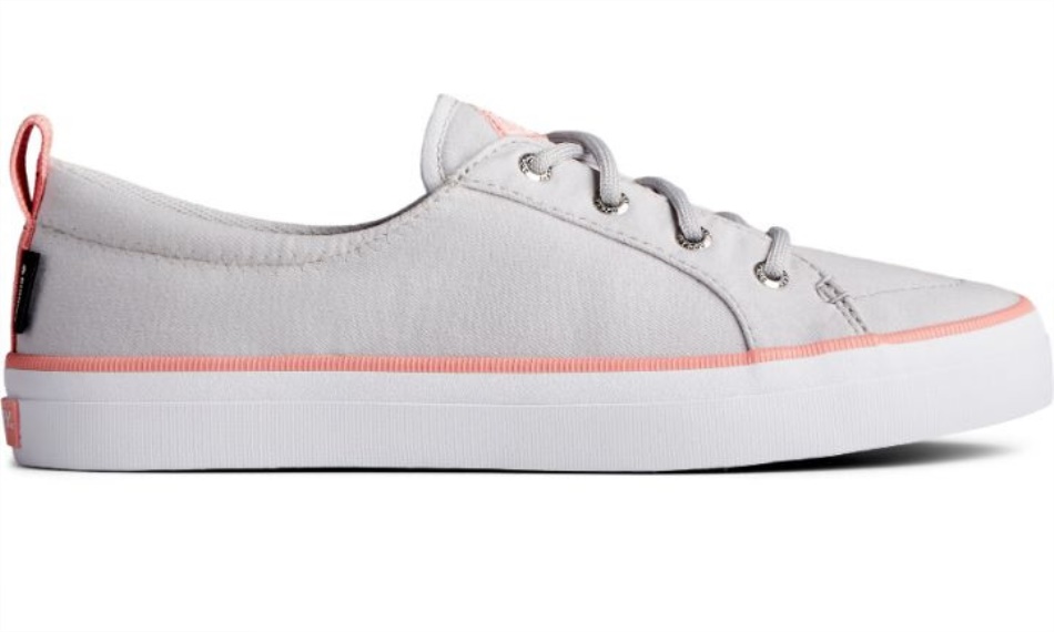 Women\s Crest Vibe Seacycled Sneaker Sperry Grey