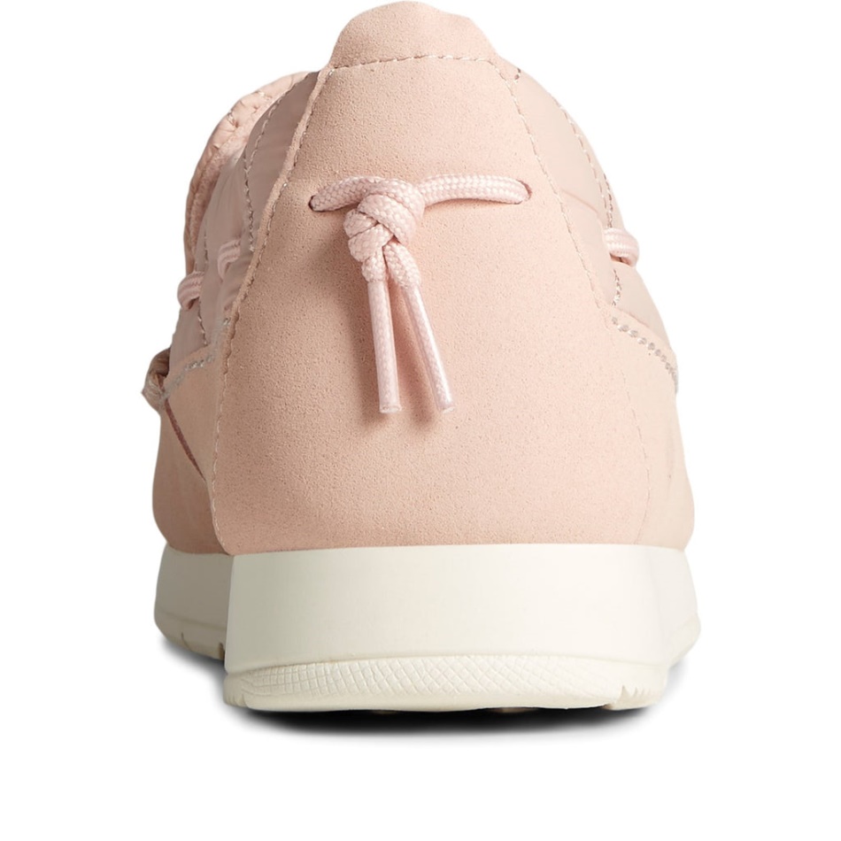 Women\s Moc-Sider Nylon Slip On Sperry Blush
