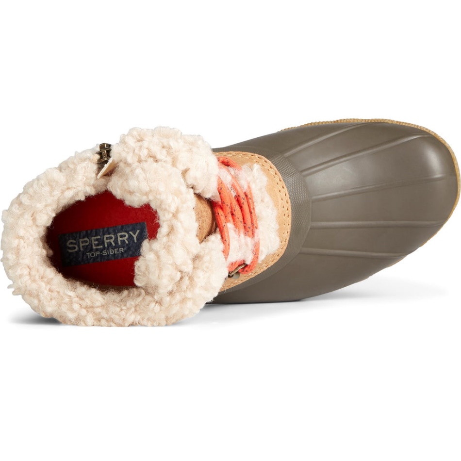 Women\s Saltwater Alpine Ankle Boot Sperry Tan