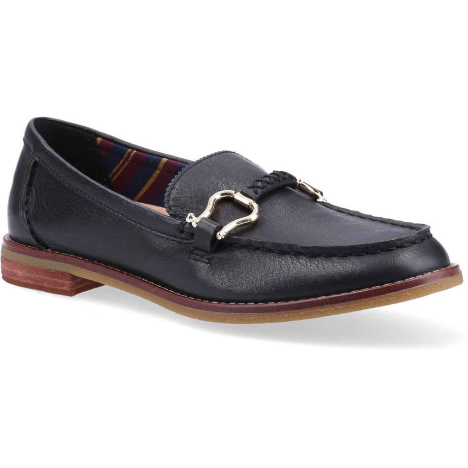 Women\s Seaport Penny Plushwave Shackle Loafer Black Sperry