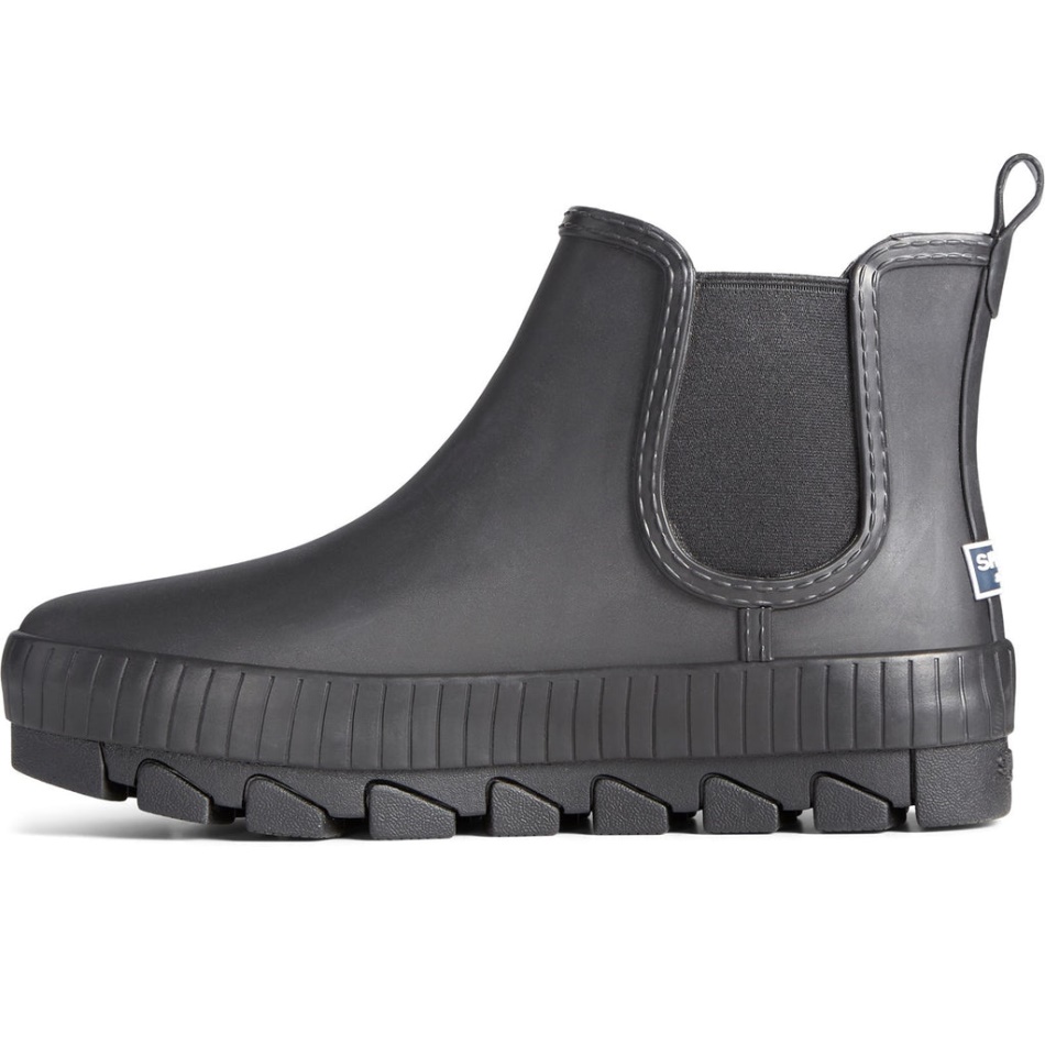 Women\s Torrent Chelsea Ankle Boots Black Sperry