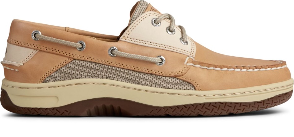 Billfish 3-Eye Boat Shoe Sperry Tan Beige